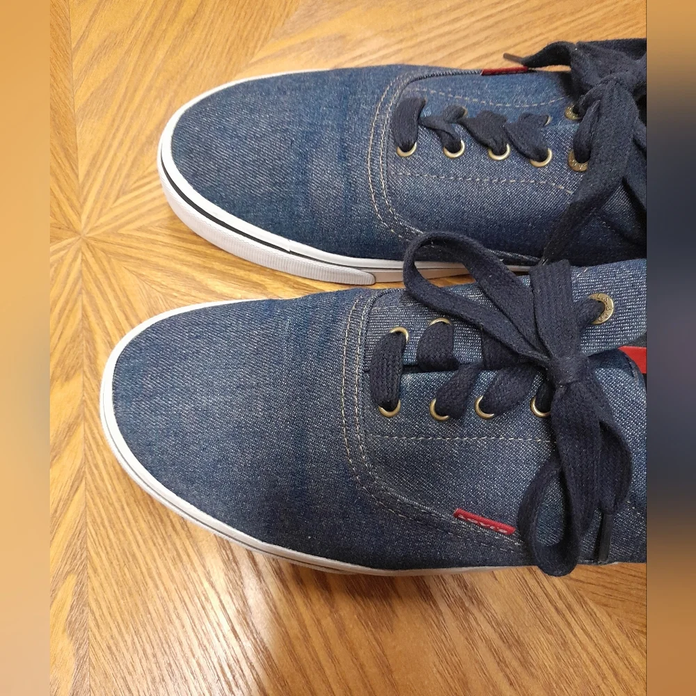 Levi's Comfort Men's Denim Sneakers Size:13